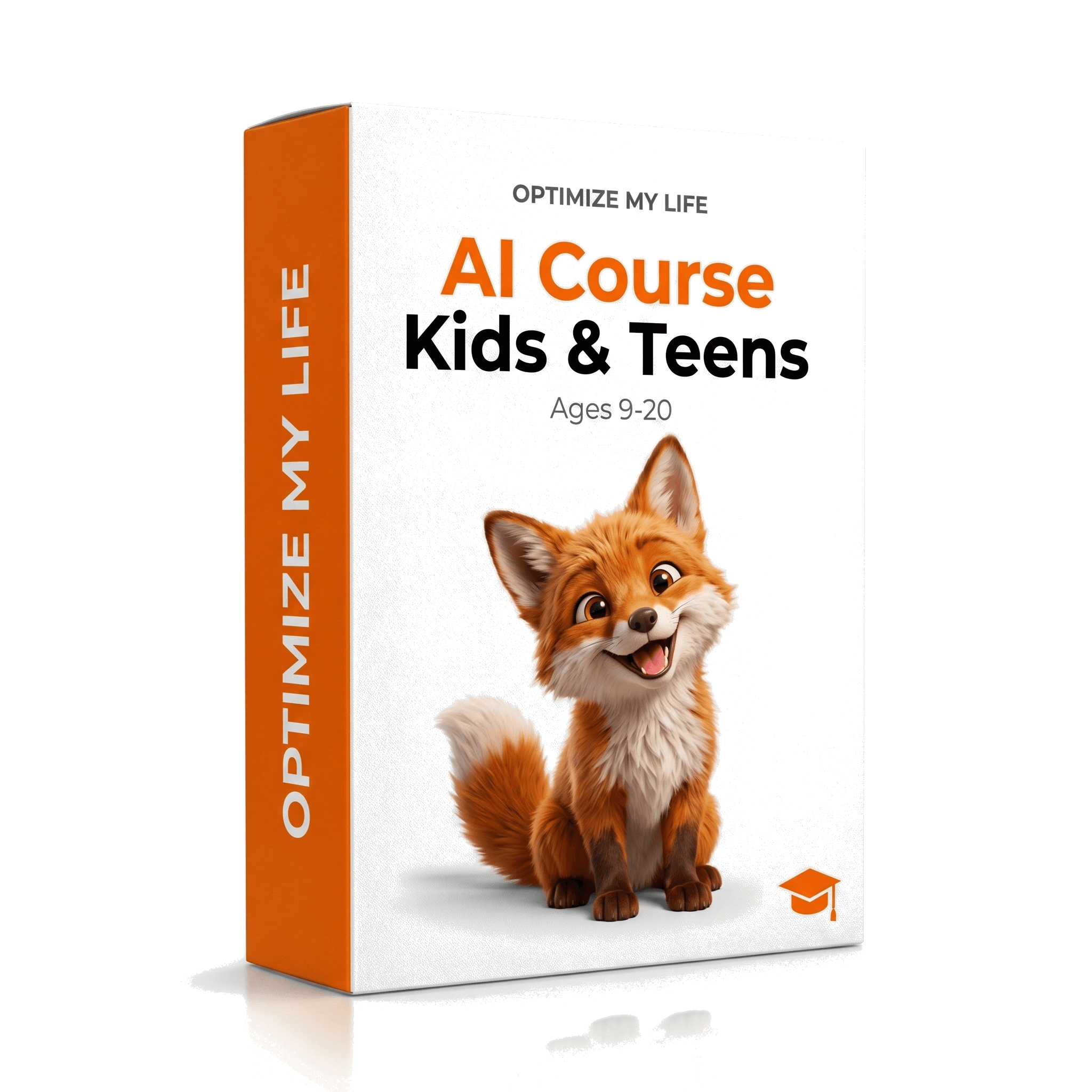 AI Course for Kids & Teens, age 9-20 product box
